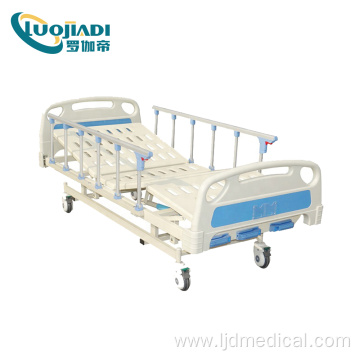 Manual Hospital Care Bed Adjustable Medical Bed